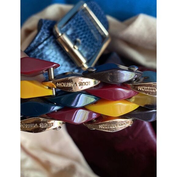 Louis Vuitton Epices Kalahari Monogram Hobo Bag Burgundy Leather Limited Edition - Picture 15 of 16